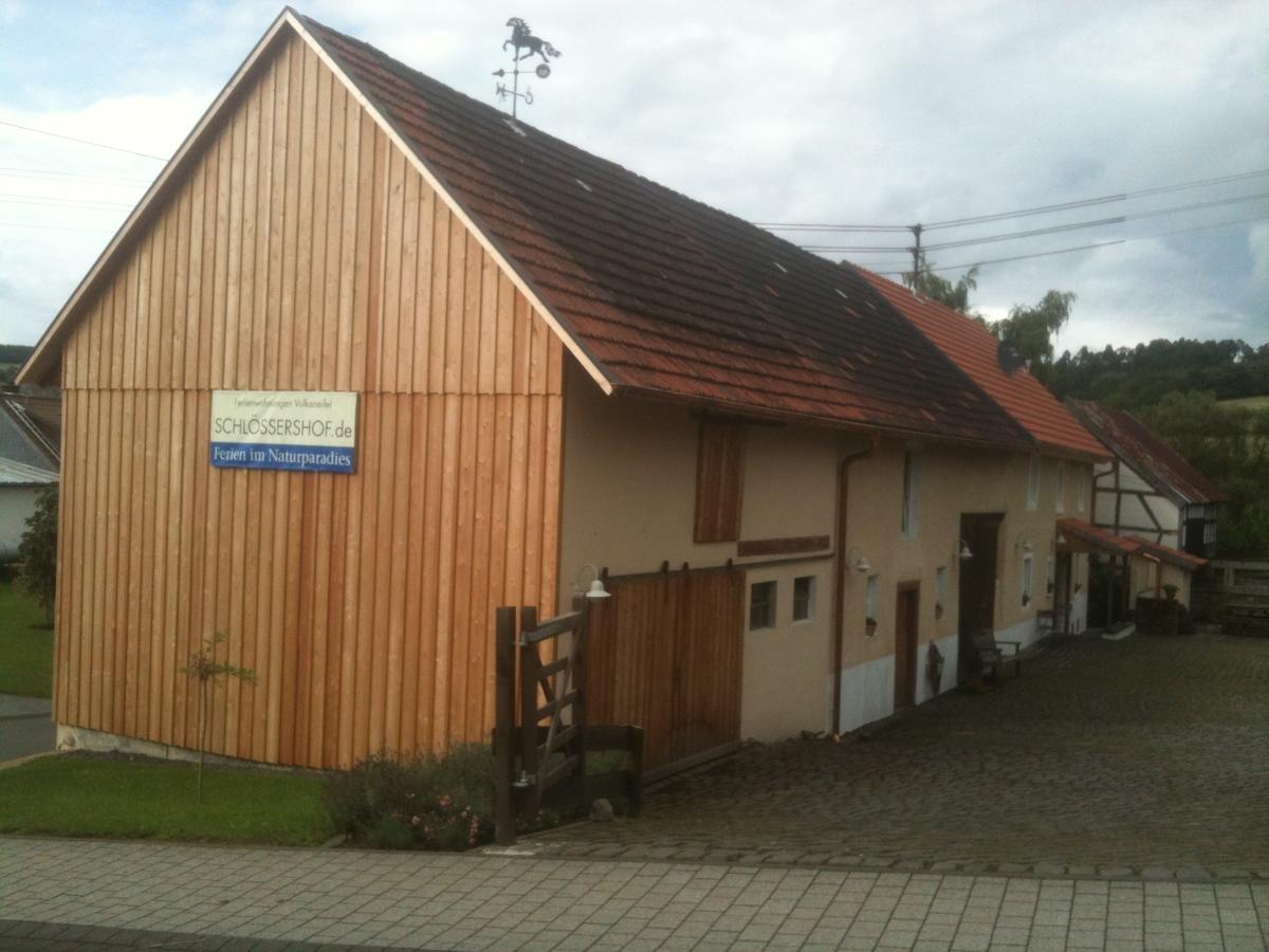 Ferienwohnung Schloessershof Borler Ngoại thất bức ảnh
